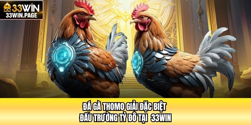 Đá Gà Thomo Giải Đặc Biệt - Đấu Trường Tỷ Đô Tại 33WIN